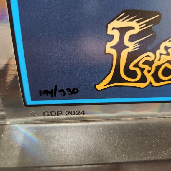 June 7, 2024 / FOIL Dead & Company Sphere Poster / Wall of Sound / Las Vegas - Picture 4 of 4